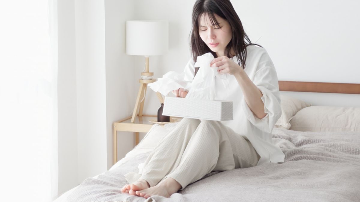 ไรฝุ่นบนที่นอนทำให้เกิดอาการภูมิแพ้อากาศ